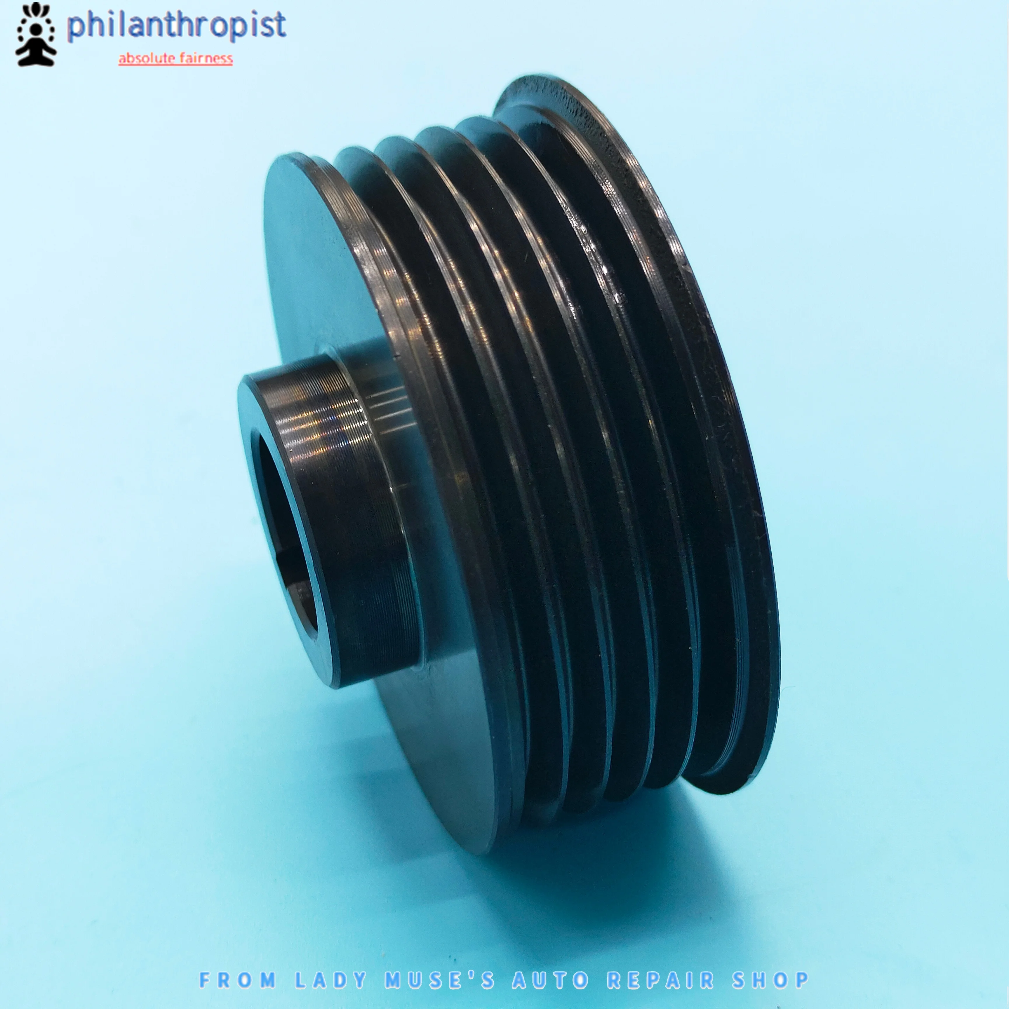 NEW AMR500 5PK New Supercharger Pulley Suit For Aisin Roots Turbocharger