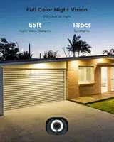 Hiseeu 5MP Wireless CCTV Camera System 2-Way Audio IP Camera Outdoor Security System 8Channel CCTV System