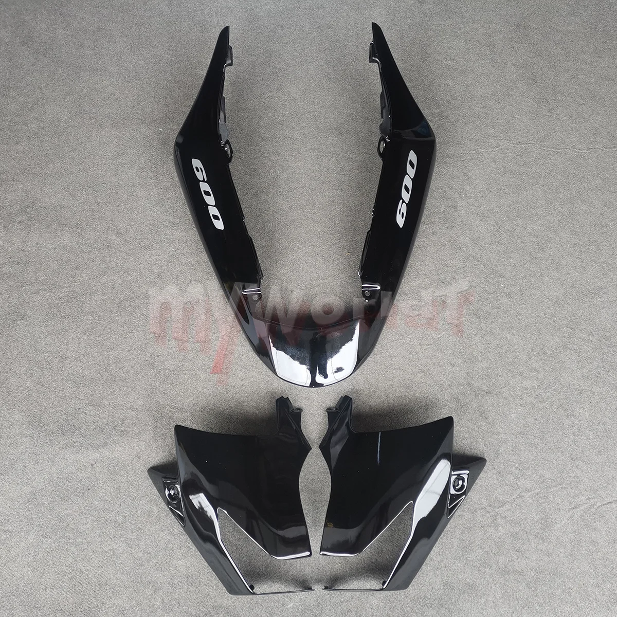 Fit for Suzuki GSR400 GSR600 2006 - 2012 Motorcycle Left Right Rear Tail Section Seat Cowl Fairing Part GSR 400/600