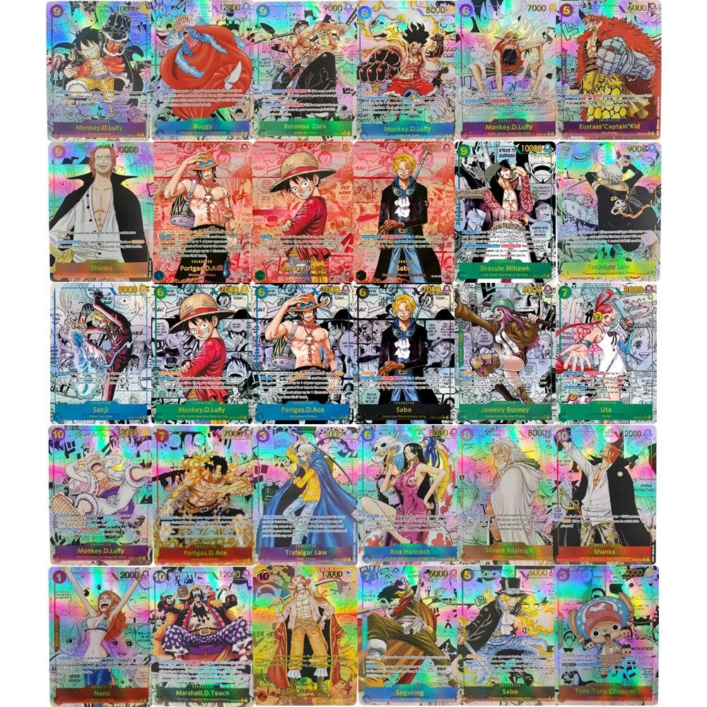 

Коллекционные карточки ONE PIECE GAME: Monkey.D.Luffy, Portgas.D.Ace, Sabo. Высококачественные самодельные аниме-карточки для игр, подарок, игрушка.