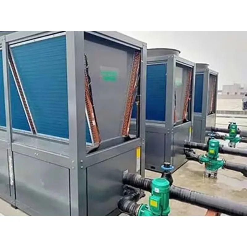 Bomba de calor de fuente de aire IMPOSOL R32 con compresor inversor de CC completo y motor de ventilador Solución de calefacción y enfriamiento doméstico