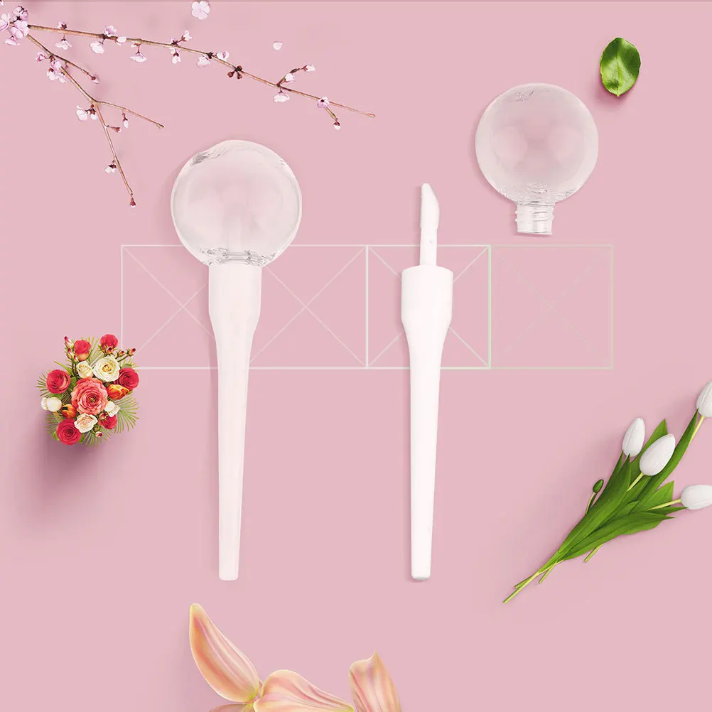 20pcs 8Ml Gloss Tubes Lollipop Shape Empty For Diy Makeup Portable Travel Small Lipstick Containers Gift Lip Oil Bottle Holder