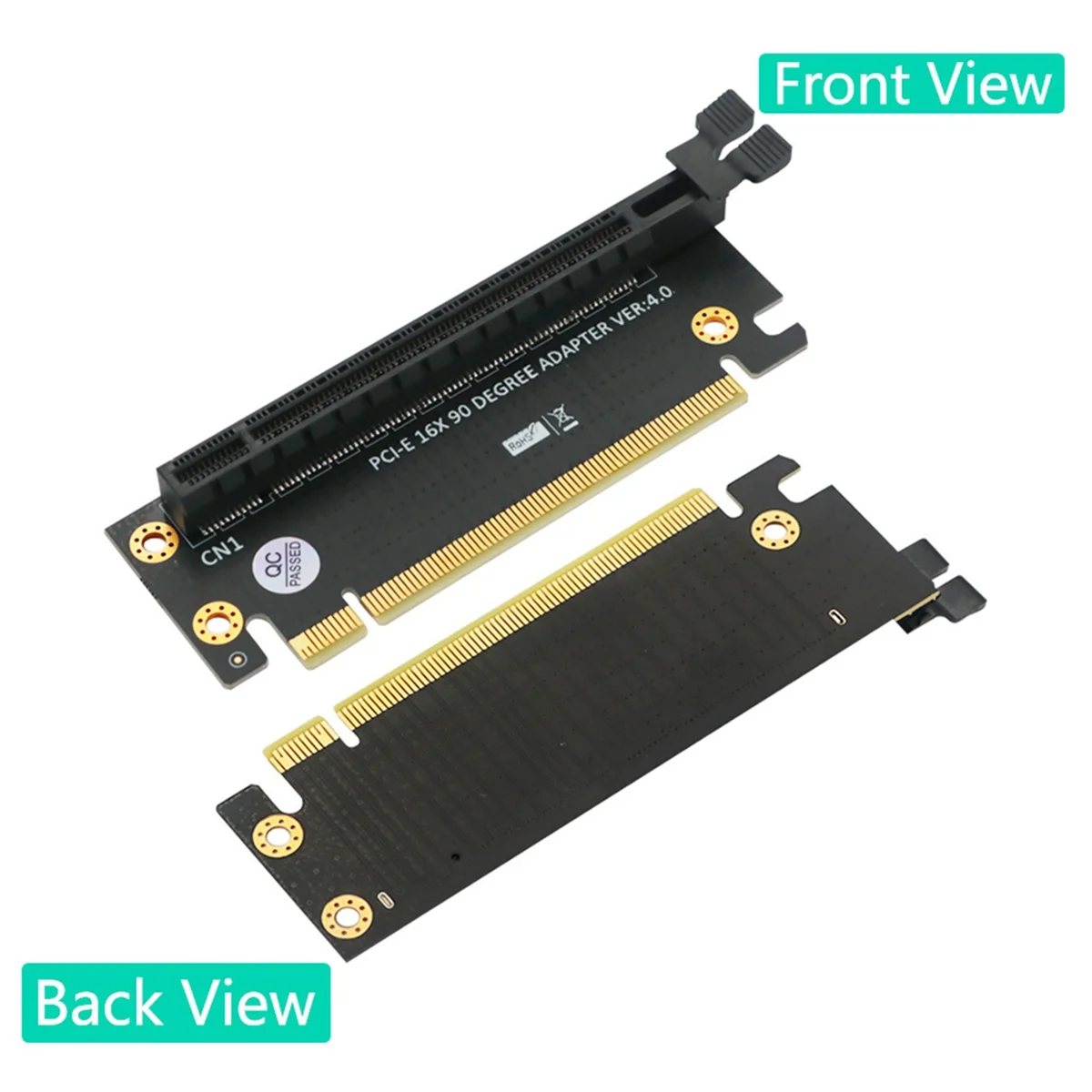 PCI-E16X 4.0 Graphics Card Test Adapter Board Multifunctional 2U Server Chassis PCI-E 4.0 90 Degree Adapter