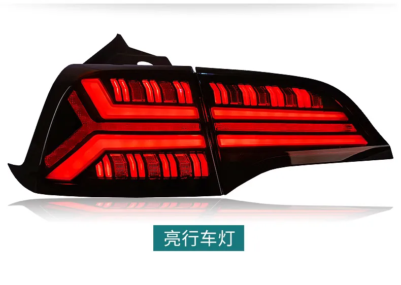 Muhuang High Quality Tail light For Model 3 & Model y Led Tail Light Assembly Rear Lamp sequential Dynamic Light