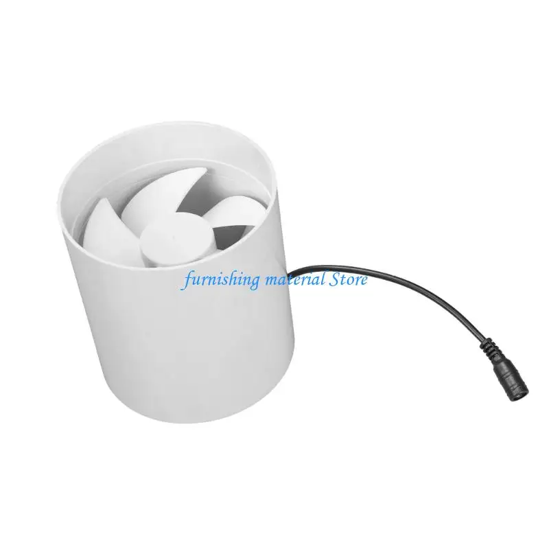 

Y5GD 12V 110mm Inline Boosters Duct Fan for Home Ventilation DIY Craft Projects