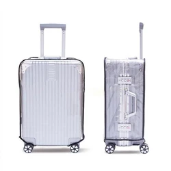 1PC Luggage Protective Case Transparent Rod Case Travel Case Dust Cover Waterproof Wear Protective Case Cover