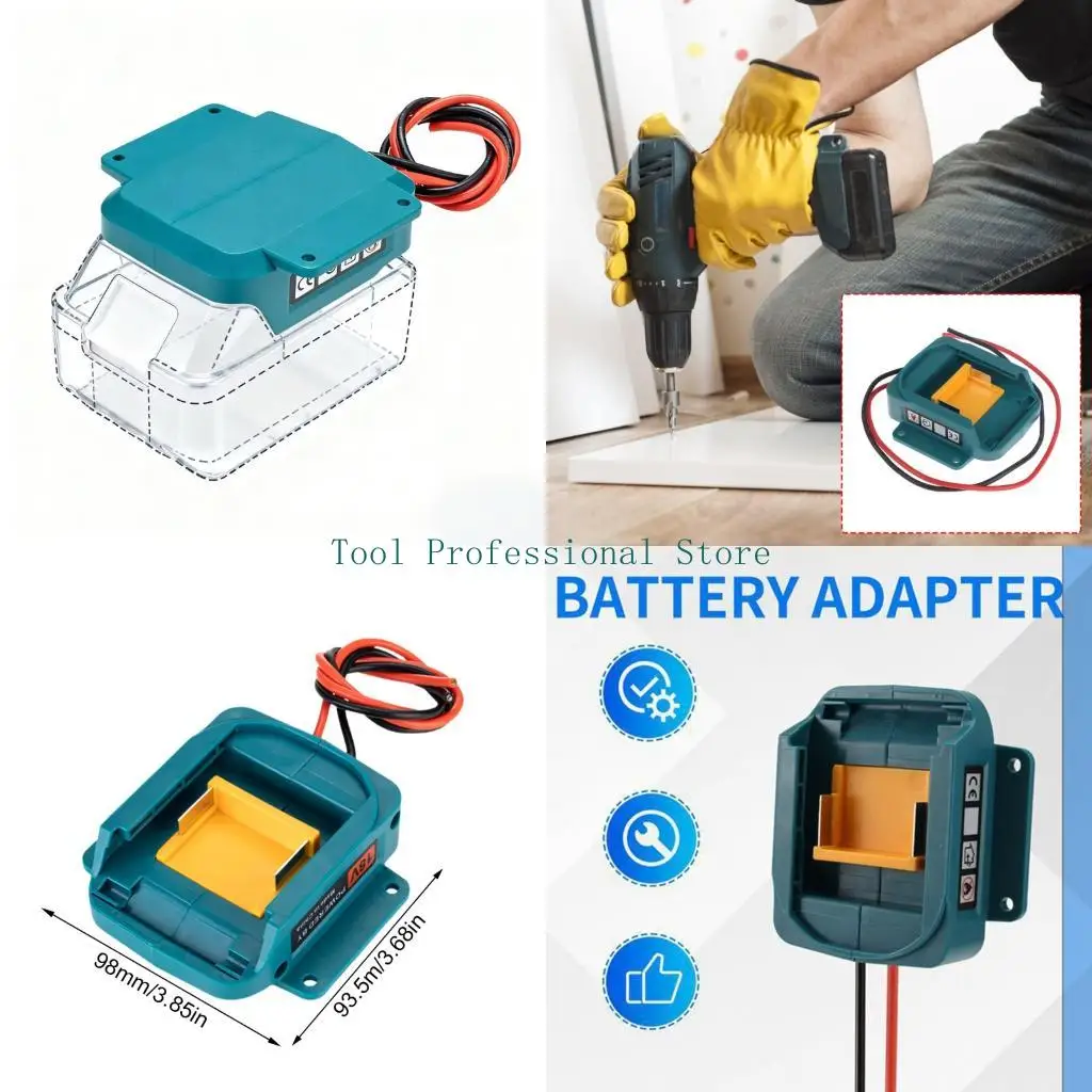 57QF 18V Power Transfer Adapter Battery Adapter Perfect For Outdoor Gear Safe Use