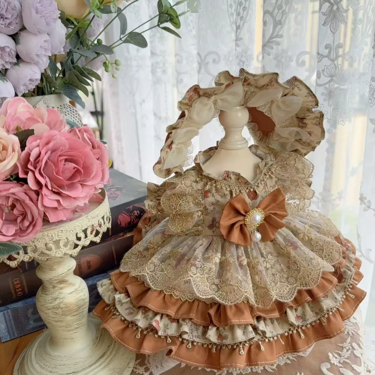 

Одежда для куклы реборн 50-55 см, 40 см, 20 см, 15 см, 10 см, хлопковая кукольная одежда с бантом, аксессуары для волос, бесплатная доставка