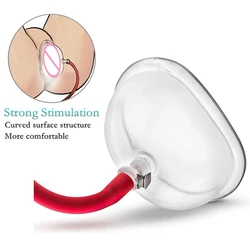 Pussy Pump with Vagina Cup Breast Sucker Nipple Enlarger Massager Sex Toys for Women Clitoris Stimulator Vacuum Sucking Pumps