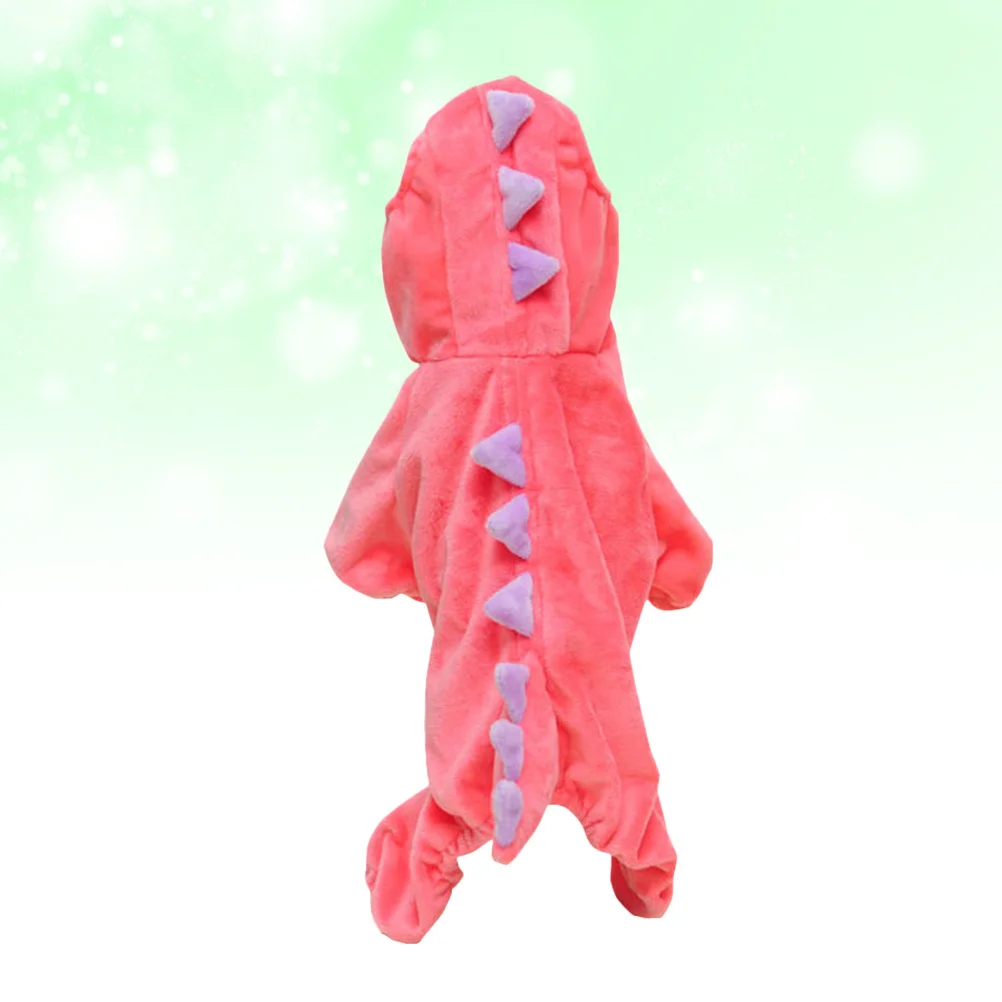 

Watermelon Dinosaur Four-Leg Pet Costume for Dogs Cats Soft Lightweight Comfortable Pet Clothes for Winter Daily Use