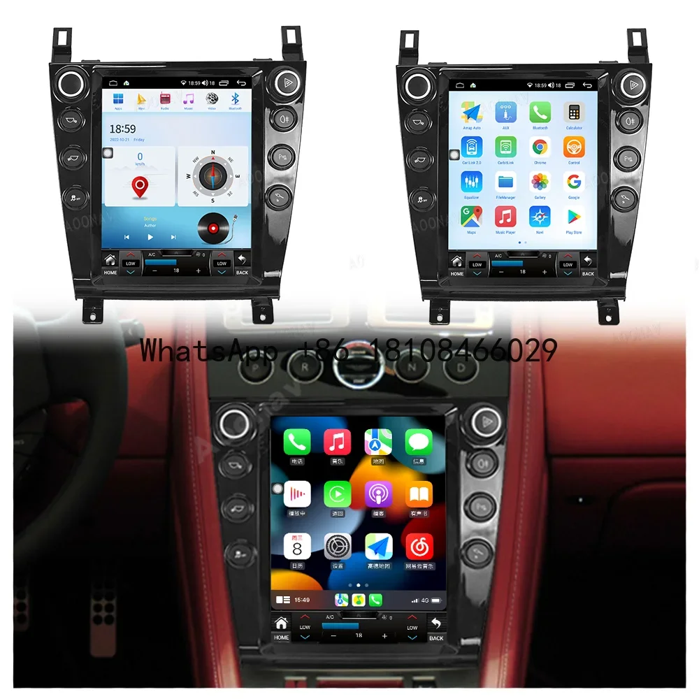 

Android 13 Car Radio Stereo For Aston Martin 2005 2006 2007 2008 2009-2015 Wireless Carplay Multimedia GPS Navigation Player