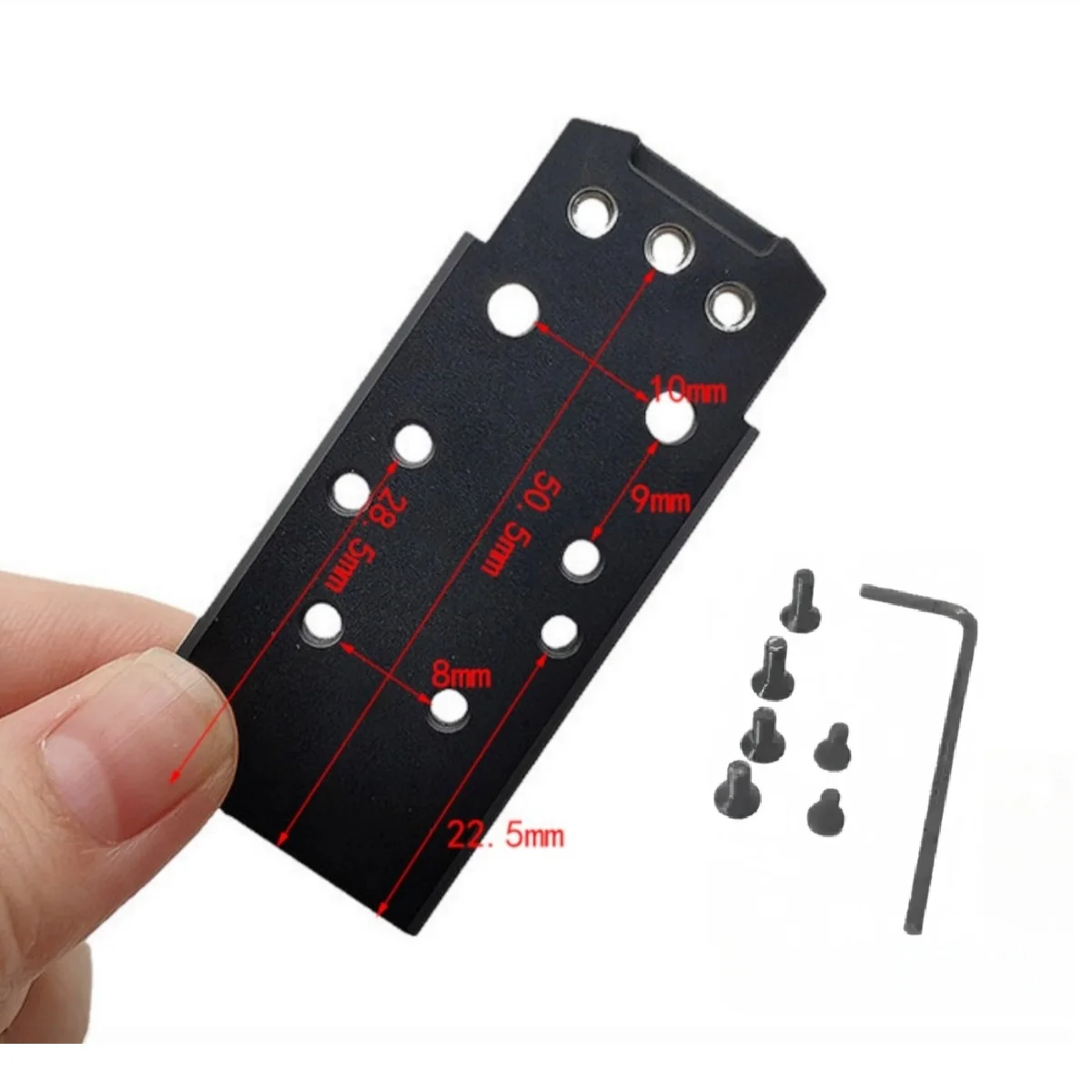 P320 Metal Base Adapter Board P12 N12 Mount Holder Bridge suit Aim Telescope Scope Base for SIG RMR SRO Universal U D L