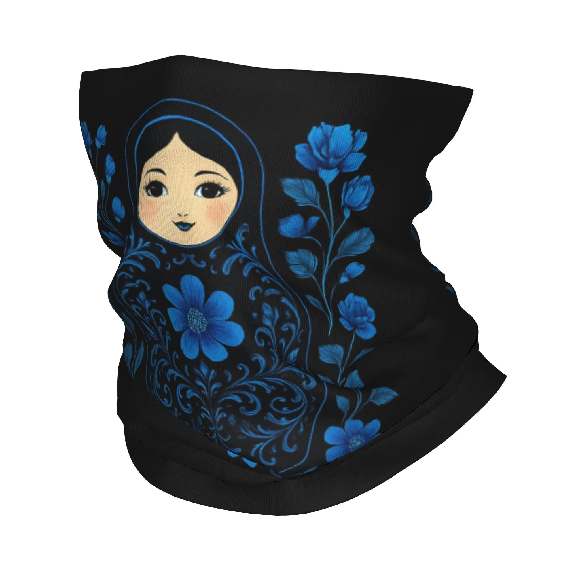 

Russian Matryoshka Doll Print Bandana Neck Cover Printed Wrap Mask Scarf Multifunction Face Mask Cycling For Men Women Adult