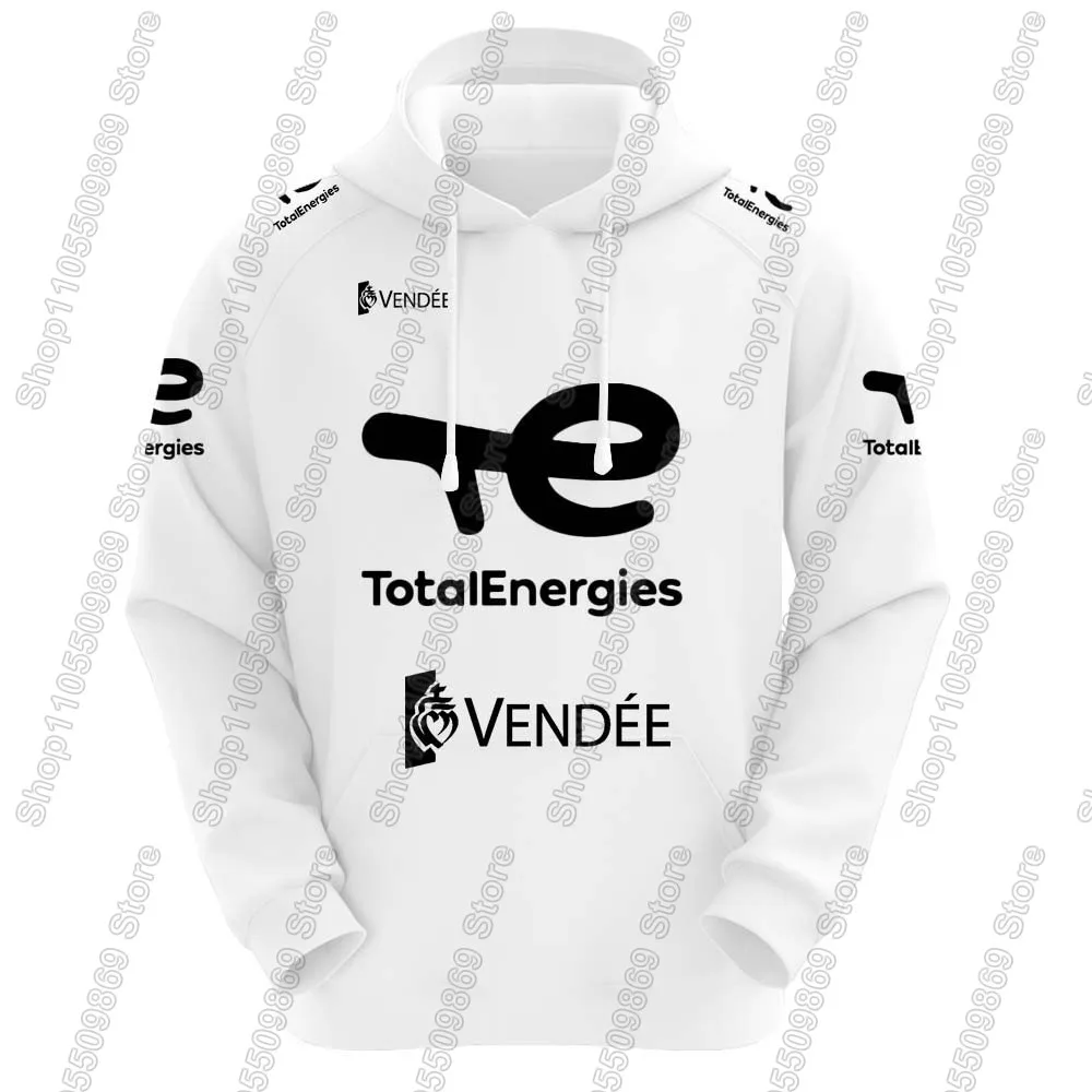 Total New Energies 2026 Team Hoodie Men Casual Sweatshirt Winter Golden Hoodies Cycling Clothing Hoody Streetwear Sportswear