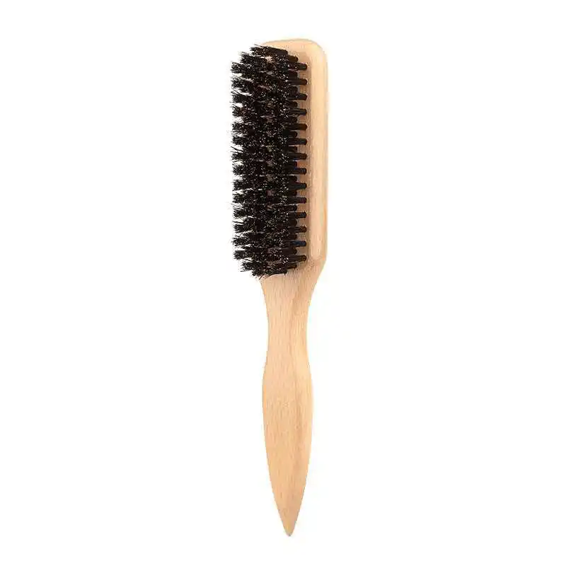 Slick-Back-Haarbürste für glattes Pferdeschwanz- und Dutt-Styling sowie zum Glätten von Babyhaaren, fliegenden Haarsträhnen und zur Kantenkontrolle – zum Backcombing und Teasing – Detail 3