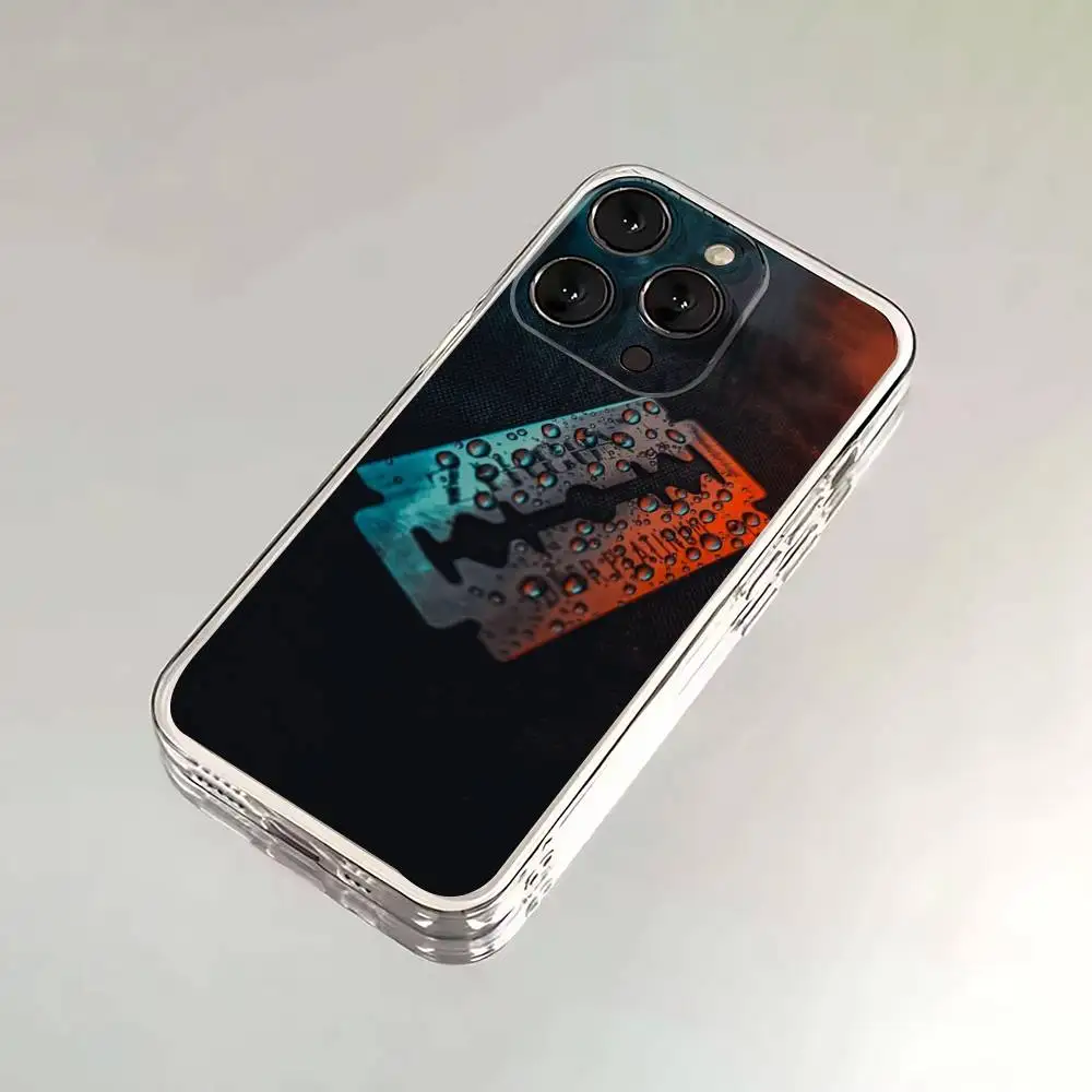 Etui na telefon z motywem fryzjerskim, narzędzia do stylizacji włosów, do iPhone 6, 16, 15, 14, 13, 12, 11, 17 Pro, Max, Plus, X, XS, XR, SE, Mini, przezroczyste, miękkie.