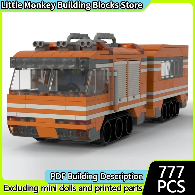 

Urban Rescue Vehicles Model MOC Building Bricks Snow Rescue Car Modular Technology Children Holiday Gifts Assemble Toys Suit