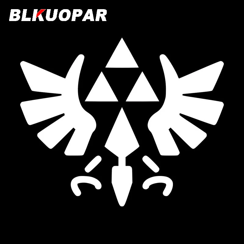 BLKUOPAR Zelda Car Sticker Fashionable Sunscreen Funny Creative Decal Personality Bumper Surfboard Decoration Car Door Protector