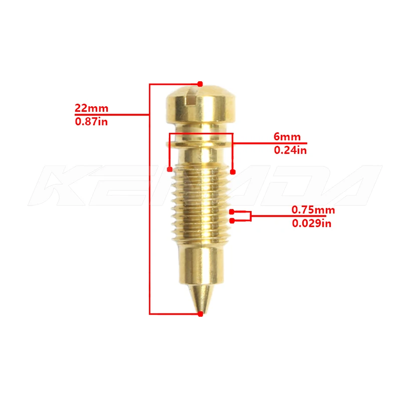 For Honda CBR150 CBR150r CBR 150 150r Wave RSX Fi Future Fi Throttle Body Idle Adjustment Screw Set