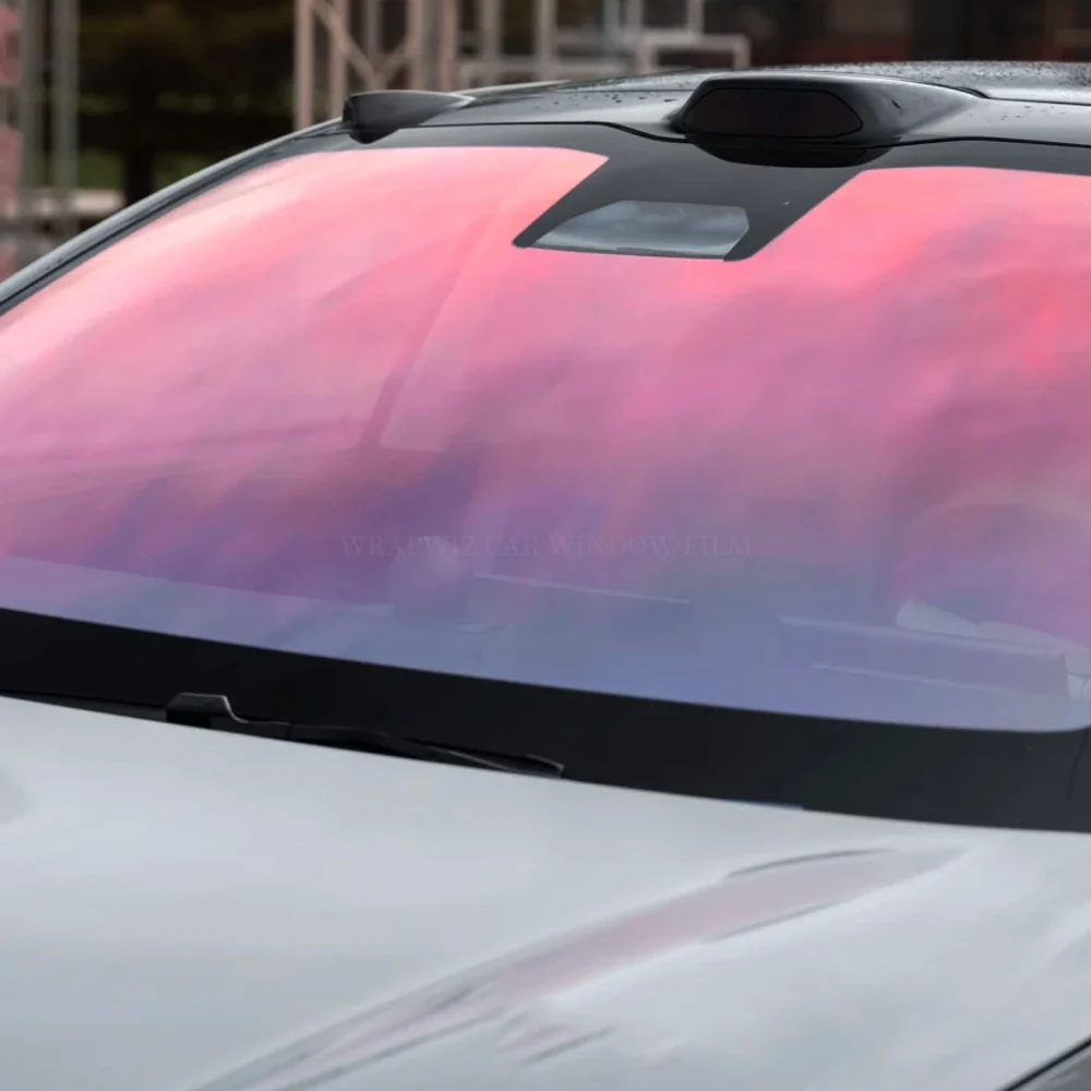 Automotive Color Change Film Car Window Vinyl Wrap UV Protection Heat Rejection High Gloss Finish