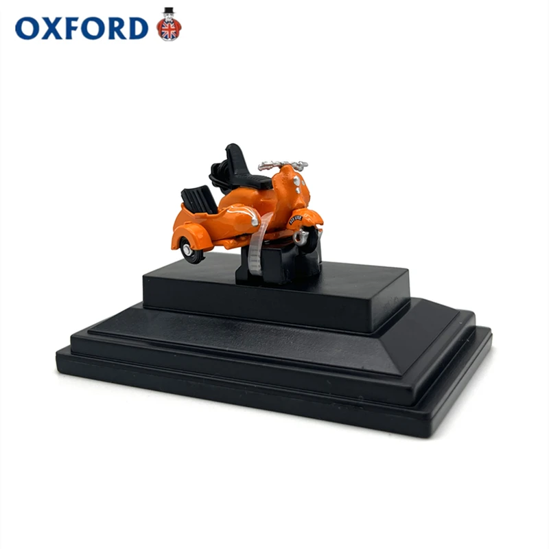 Diecast oxford escala 1:76 motocicleta britânica liga de ouro modelo de carro brinquedo colecionável presente lembrança exibição ornamento