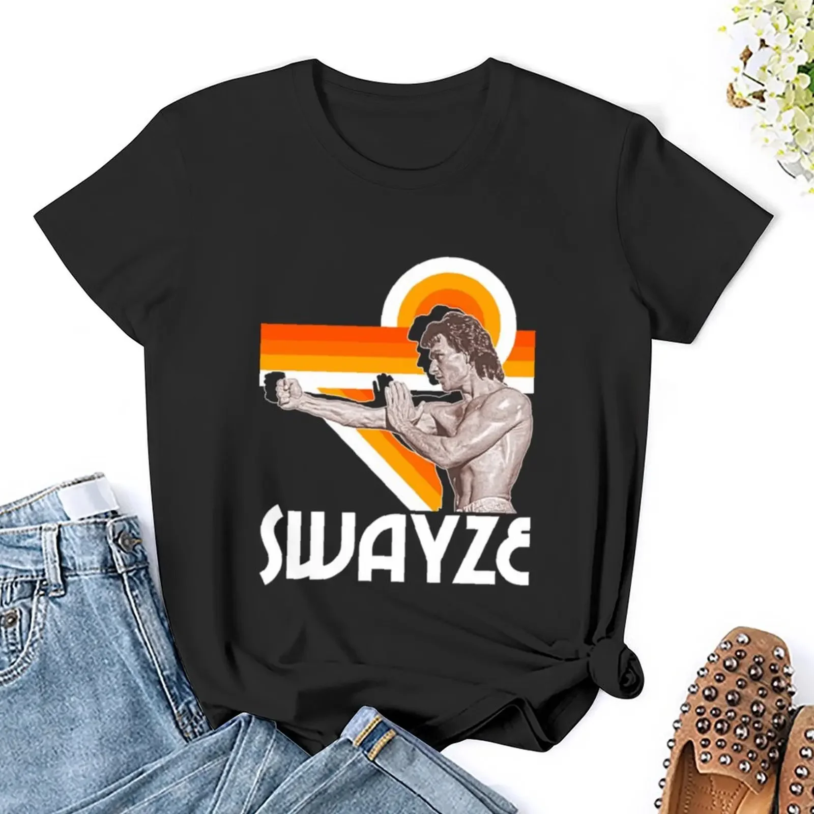 Swayze Roadhouse Art Gift t-shirt donna animal print shirt per ragazze vestiti primaverili donna 2024