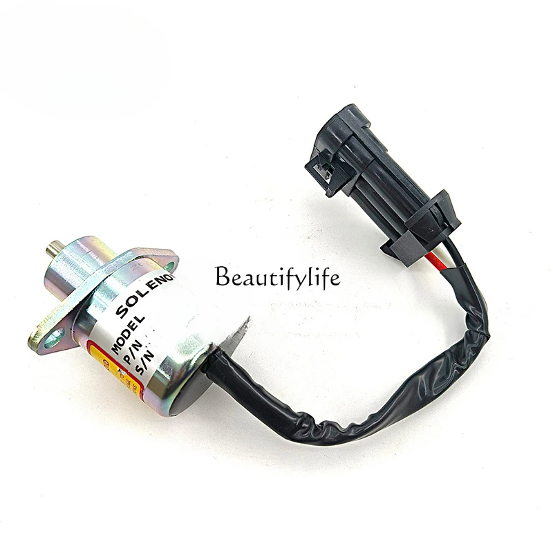 

Excavator parts, engine fuel cut off flameout switch flameout solenoid valve 2848A281