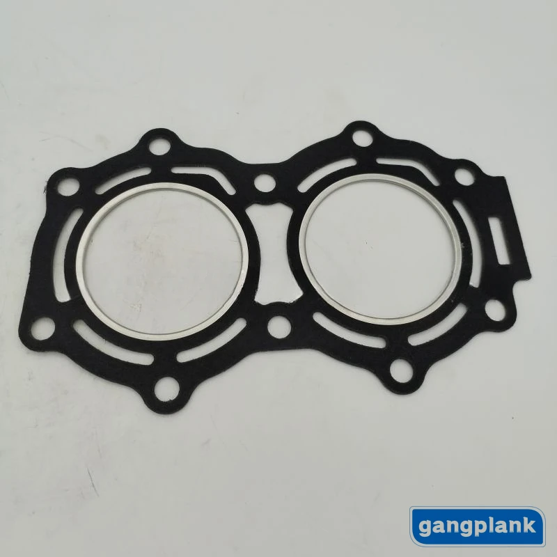 2 Pcs Outboard Engine Cylinder Head Gasket for Tohatsu 15HP 351-01005-0 351-01005-1