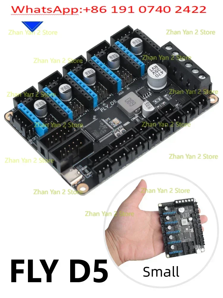 Mellow 5-axis Fly-D5 main board 3D printer spare parts available Klipper firmware with Can chip