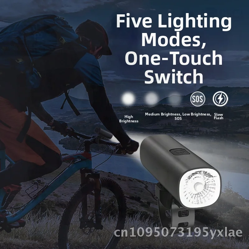 

New Bicycle Light with TYPE-C Charging High Lumens Flashlight for Night Riding Mountain Bike Equipment with Adjustable