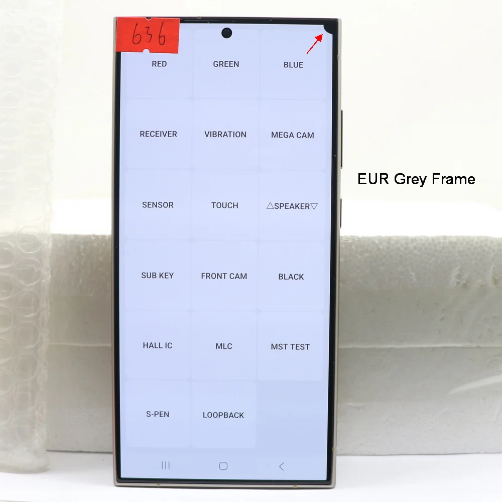 Super AMOLED S24Ultra LCD Touch Screen For Samsung Galaxy S24 Ultra 5G S928 S928F S928B S928U S928E Display Digitizer Assembly
