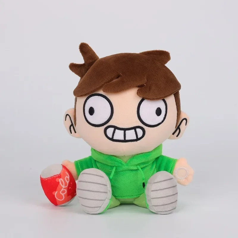 Eddsworld Makeship Anime Plush Cartoon Edd Doll Indoor Home Decoration Soft Stuffed PP Cotton Toys for Fans Gift