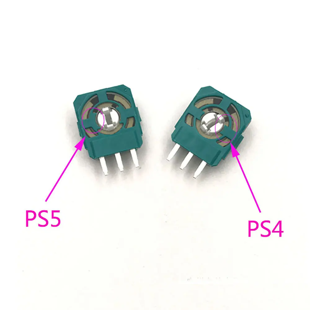 JCD 1 pezzo 3D sensore microinterruttore analogico per Controller PS4 PS5 Thumbstick resistori ad asse analogico potenziometro per Xbox one