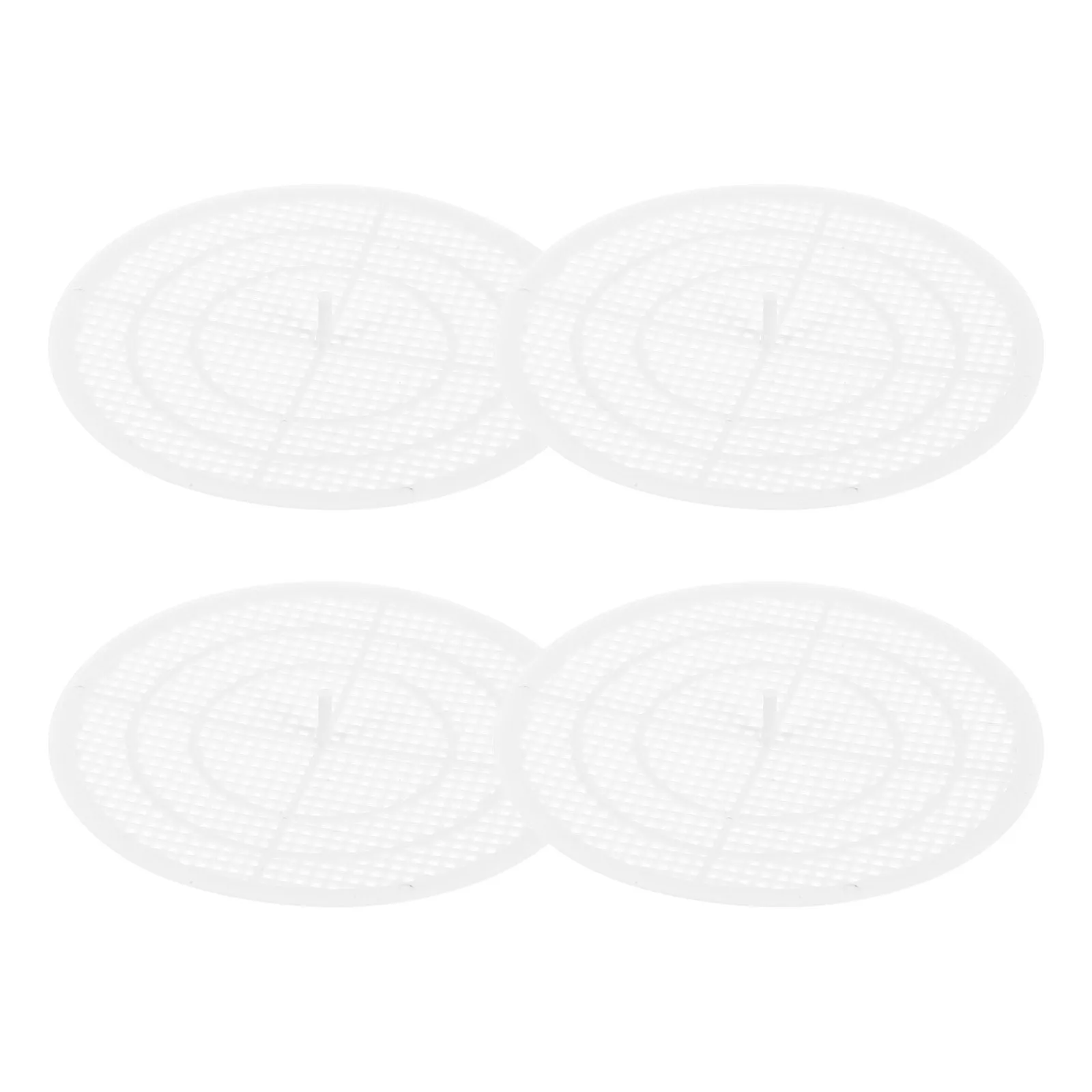 

4Pcs Drain Filter Bathroom Hair Catcher Fine Mesh Shower Tub Sink Strainer Floor Cover Bathtub Drain Stop Clogs