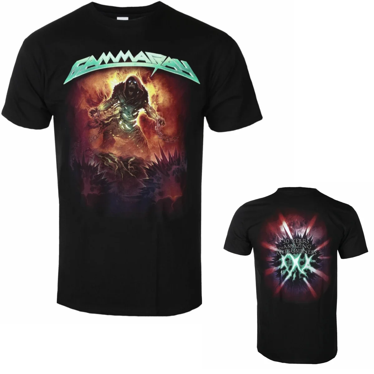 2026 Gamma Ray Graphic Cotton T-shirt Unisex Summer Short Sleeve Fashion Brand Tee Luxury Casual Vintage Tees