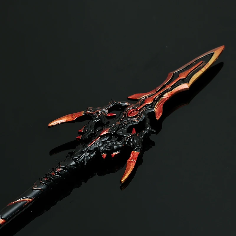 22Cm Nieuwe Martial Universe Anime Figuur Perifere Metalen Model Wapens En Rekwisieten Desktop Decoratie Ornamenten Verjaardagscadeautjes Speelgoed