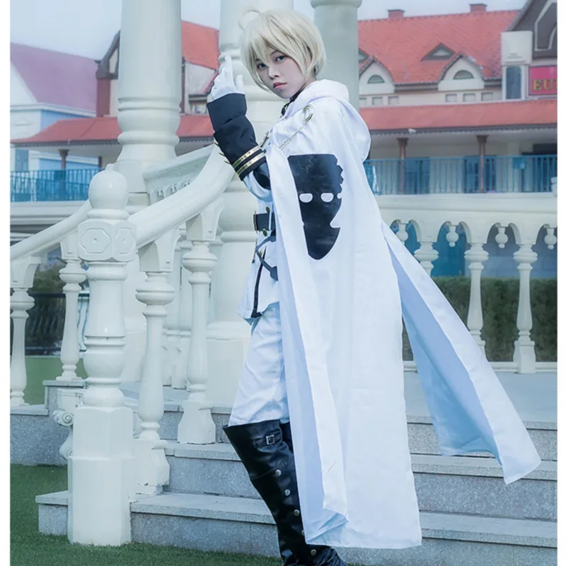 Новый аниме Seraph Van De End 2025, Микаэла Хякуя, костюмы для косплея на Хэллоуин для женщин, одежда для ролевых игр, полный комплект P ❤ ❤ dd