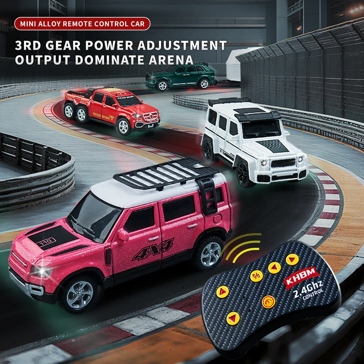 NIEUWE 1/64 MINI Legering RC Auto Verbeterde Afstandsbediening Auto Handig om 60 Minuten Werktijd te Dragen Kinderen Geschenken Speelgoed