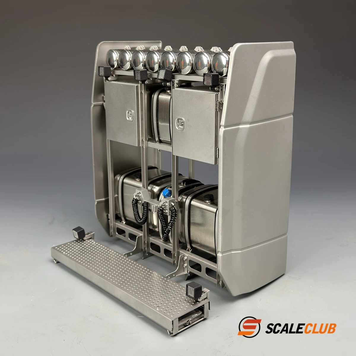 Scaleclub 1/14 Metal Heavy Tow Equipment Rack SLT Bulky Transport For Scania 770S For Tamiya Lesu Rc Truck Trailer Tipper