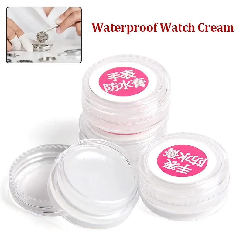 Silicone Grease Waterproof Watch Cream Pen Pins Watch Oil Upkeep Repair Restorer Tools Applying Lubrication Watch Movement Clean