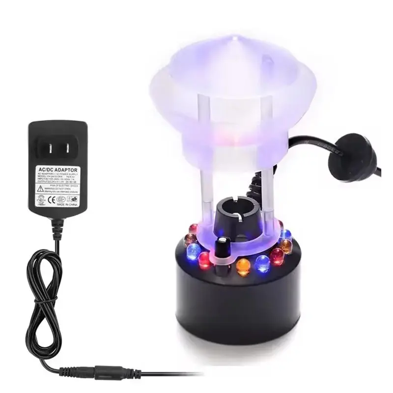 -نوفمبر بالموجات فوق الصوتية البخاخة ضباب صانع مستر مبيد نافورة الماء بركة حوض السمك آلة الضباب المرطب مع سبلاش الحرس