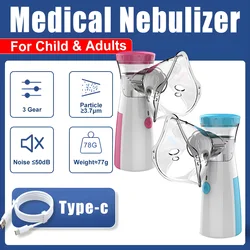 Health Care Products Fingertip Pulse Blood Oxygen Portable Nebulizer Mesh Nebulizer Handheld Medical Asthma Inhaler