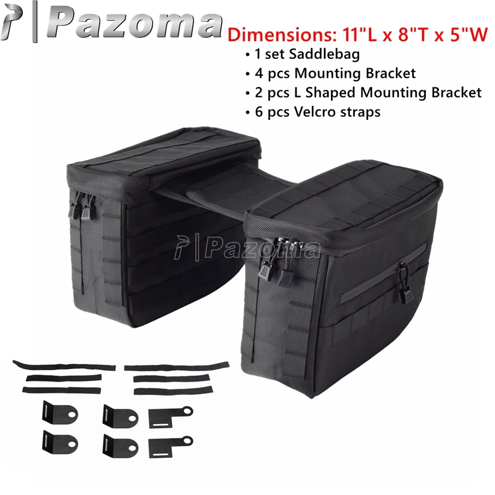 Clubstijl Zadeltas Voor Harley Sportster Dyna Softail Cafe Racer Moto Achterzijde Bagage Opbergtas Motorfiets Zadel Gereedschapspakket