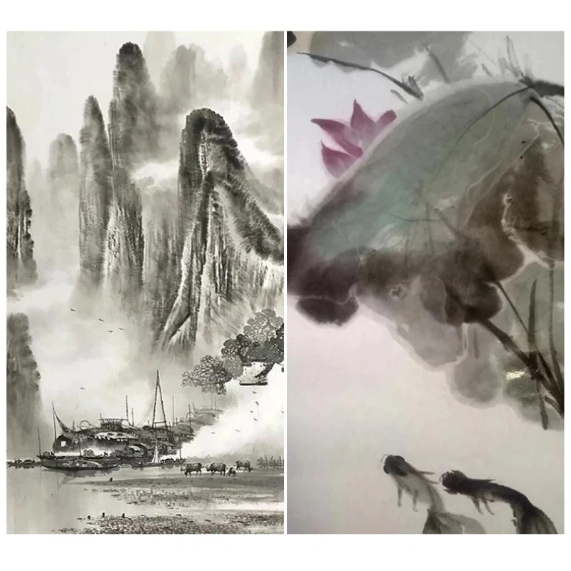 papier-xuan-semi-brut-chinois-100-feuilles-quatre-pieds-pour-calligraphie-chinoise-peinture-de-paysages-fleurs-et-oiseaux