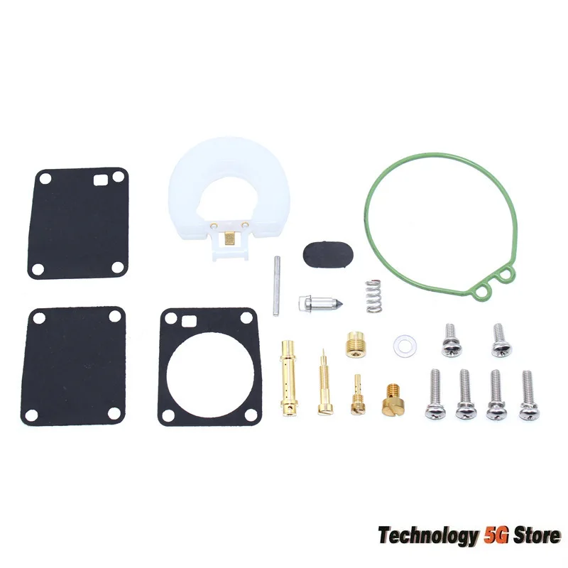 ชุดซ่อมคาร์บูเรเตอร์เครื่องยนต์นอกเรือสําหรับ Tohatsu Mercury 2 จังหวะ 5 HP