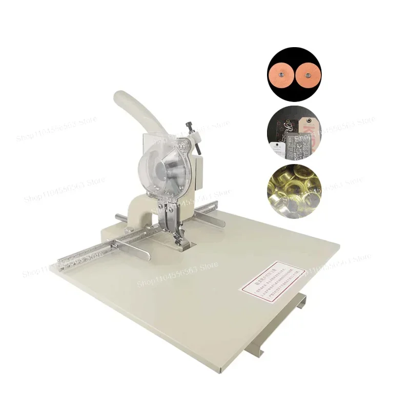 4mm 5.5mm Eyelet Press Machine for Curtains Grommet Making Tool Heavy Duty Manual Hole Puncher for Fabric Crafts