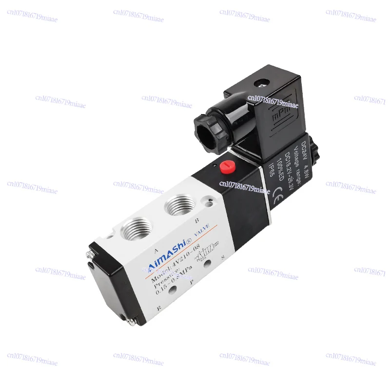 

Пневматический электромагнитный регулирующий клапан 4v210-08, направленный клапан цилиндра 220 В