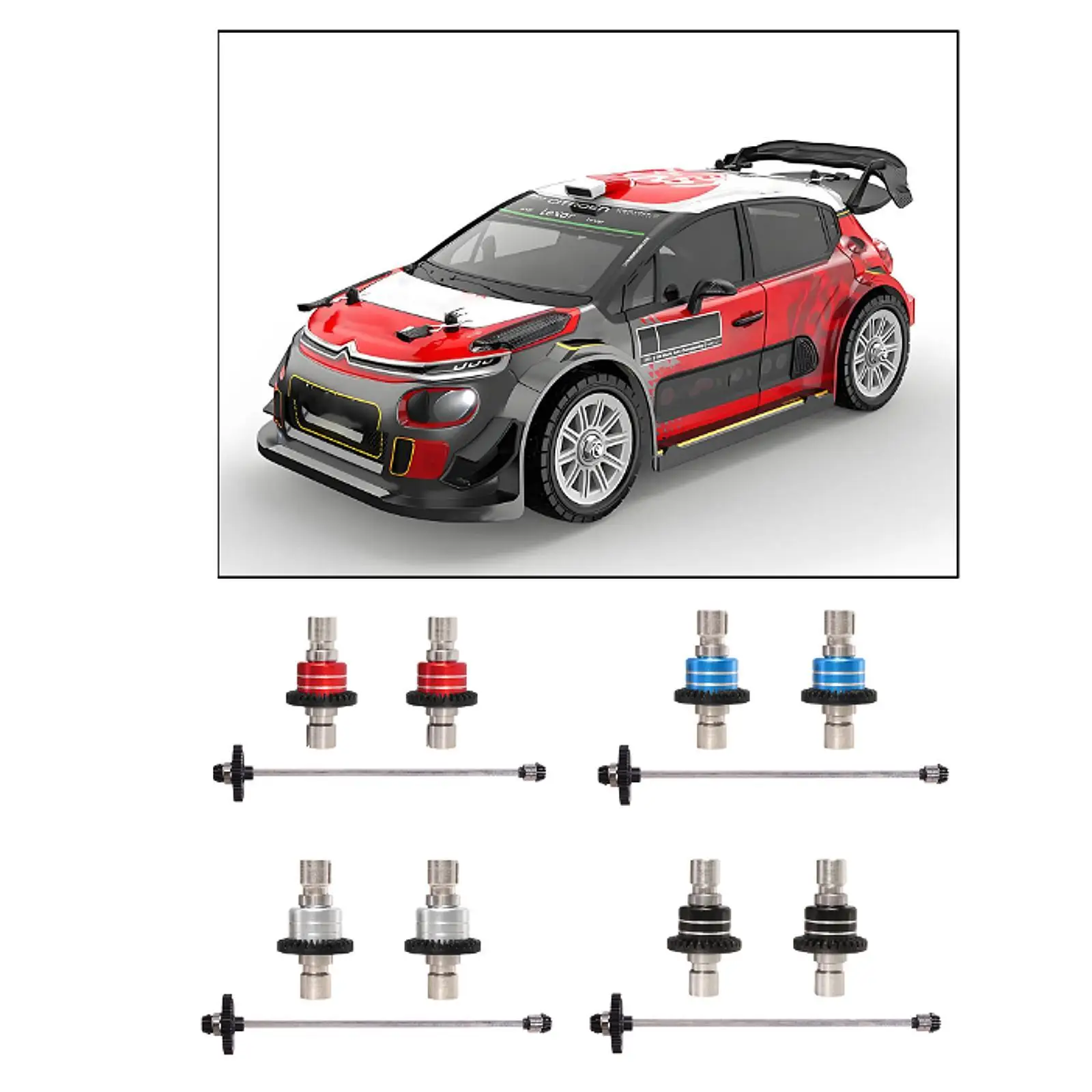 

Main Drive Shaft Assembly High Hardness 1:14 Scale for RC Car Fittings