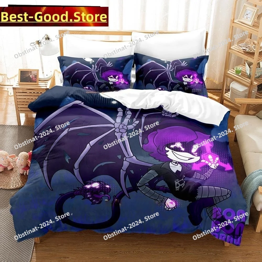 

Fashion 3D Printing Anime Murder Drones Bedding Set Cartoon three-piece set Adult Kid Bedroom Duvet cover Sets Home Textiles