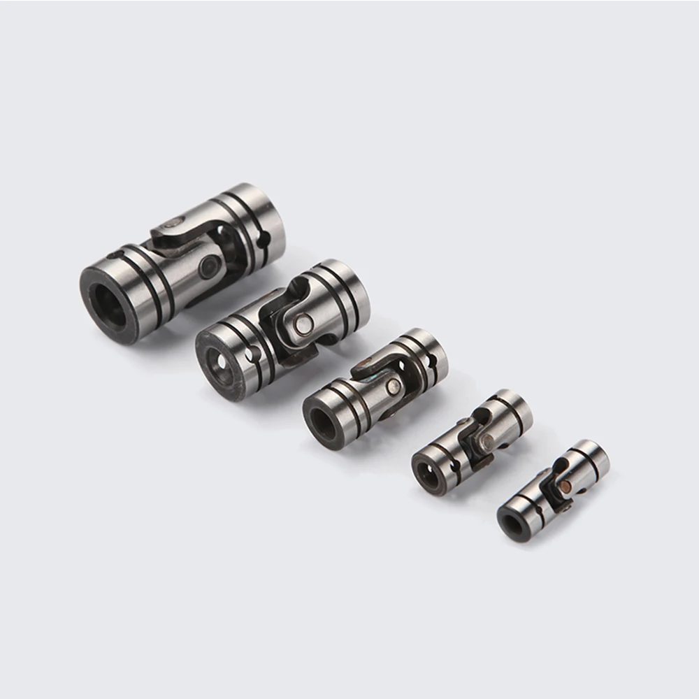 

4mm-22mm Hole Two-Section Universal Joint Coupling Shaft Motor Connector Cross Coupler Bushing